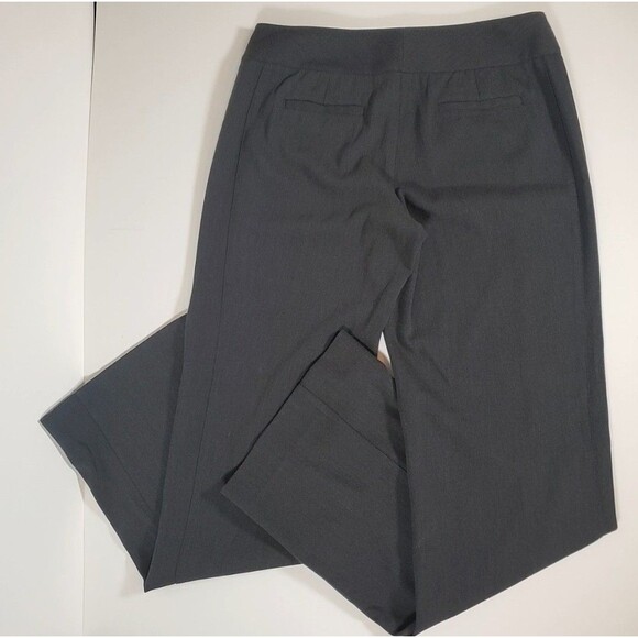 CAbi Women’s Trouser Size 10 Gray Ponte Knit Wide Leg Pants Slacks Classic - Picture 3 of 11